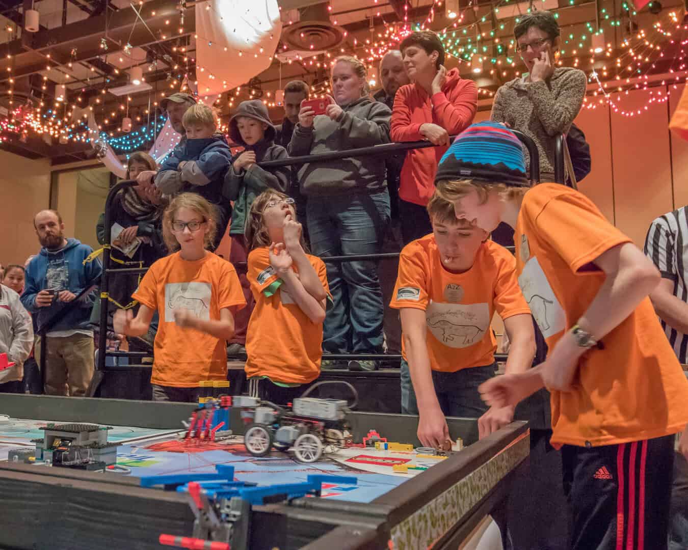 JEDC youth at FIRST Robotics Competition